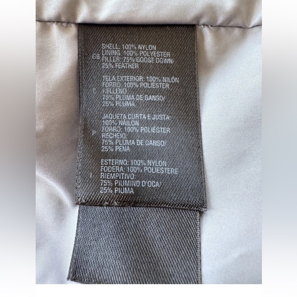 Vintage Y2K The North Face 550 Quilted Down Vest Baby Blue Puffer Jacket Small - Picture 14 of 15